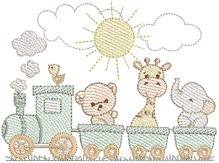 Safari-2-Menino-no-Trem-